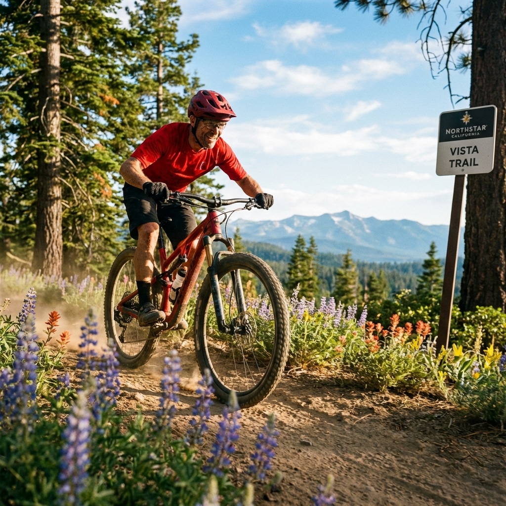 The Thrills and Spills of Northstar Mountain Biking