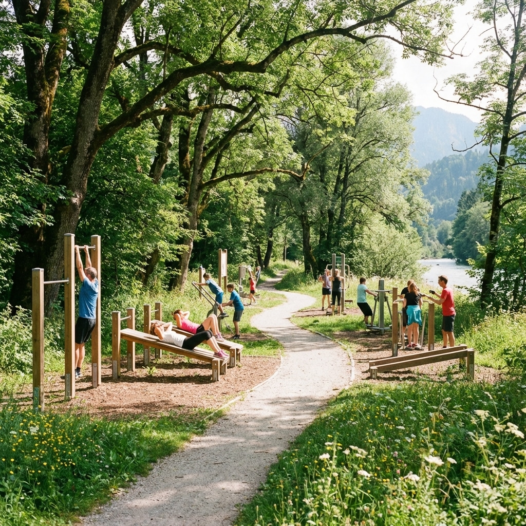 A Comprehensive Guide to Outdoor Fitness Trail Equipment