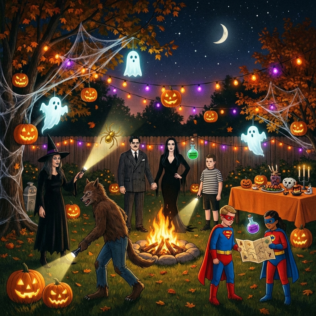 Spooky Spectacles: Unleashing Magic with Outdoor Halloween Party Ideas