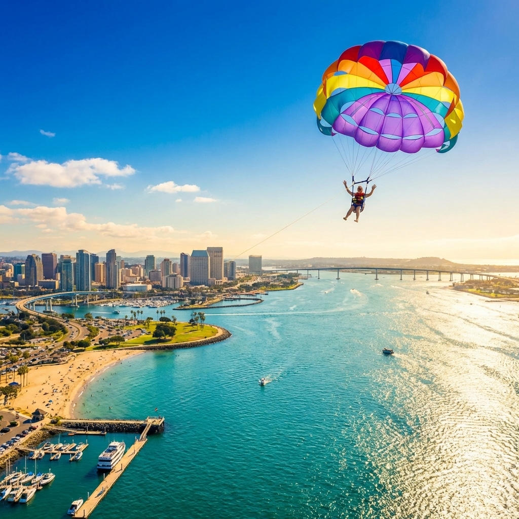 Experience the Ultimate Thrill: Parasailing in San Diego