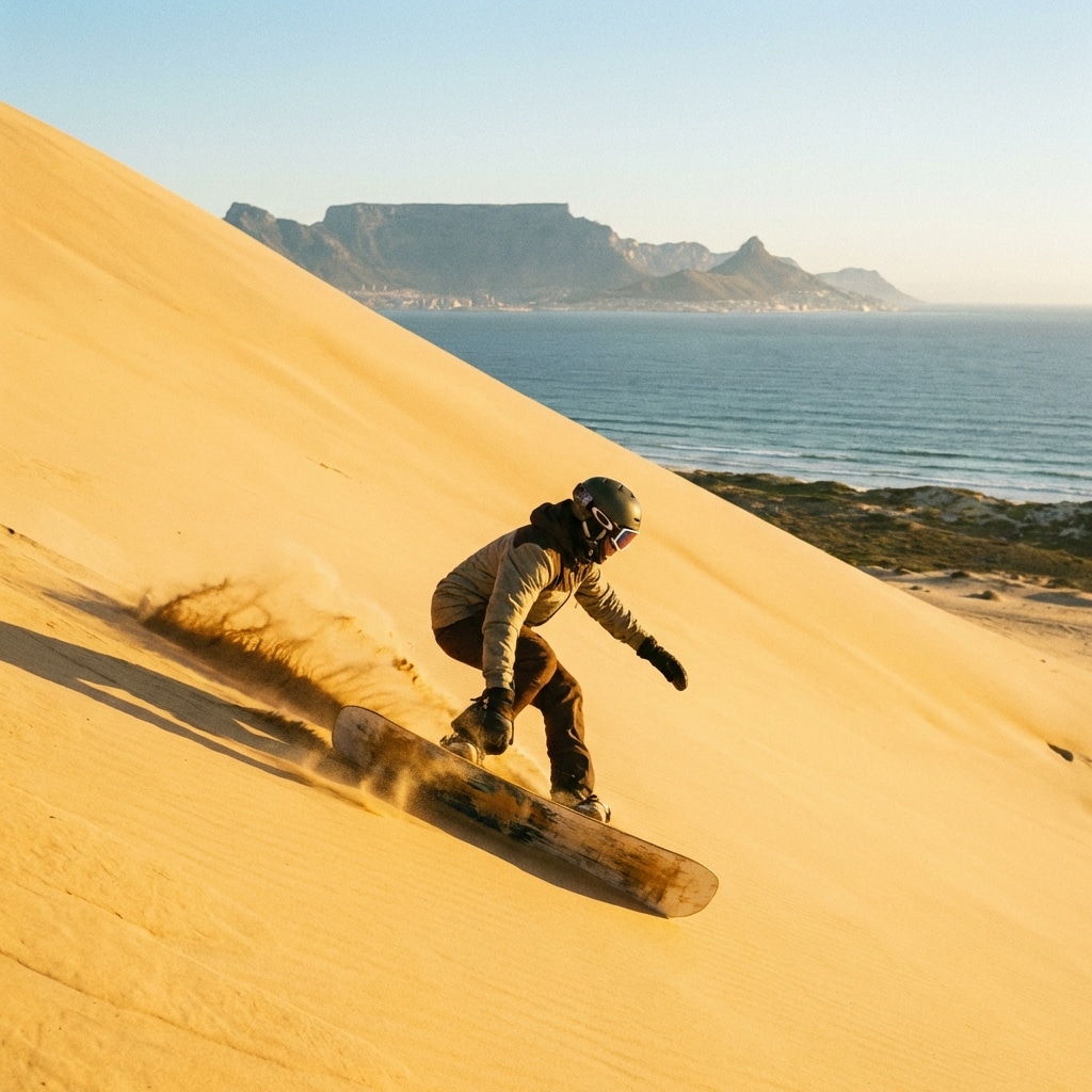 Unleash Your Spirit of Adventure: Sandboarding in Cape Town’s Mesmerizing Dunes