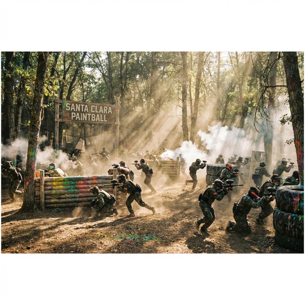 Rediscovering Thrill and Fun at Santa Clara Paintball