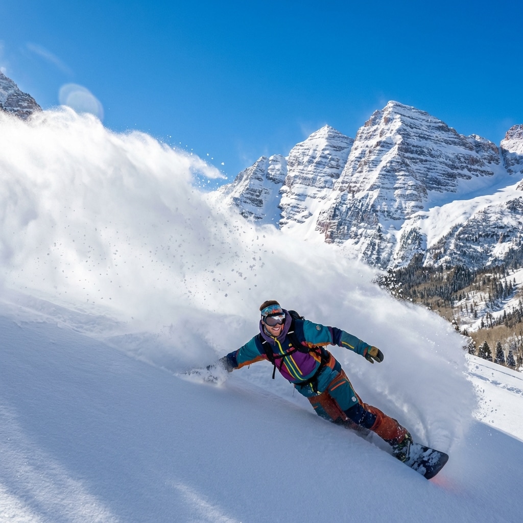 Experiencing the Thrill: Snowboarding in Colorado