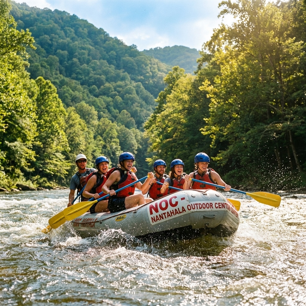 Bracing the Rapids: An Adventure in Whitewater Rafting North Carolina