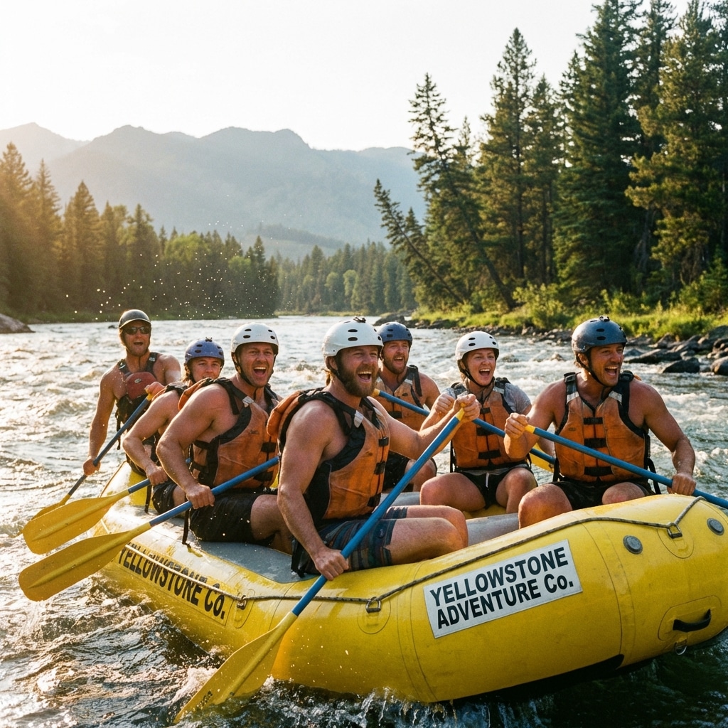 Thrill on the Water: Whitewater Rafting Yellowstone