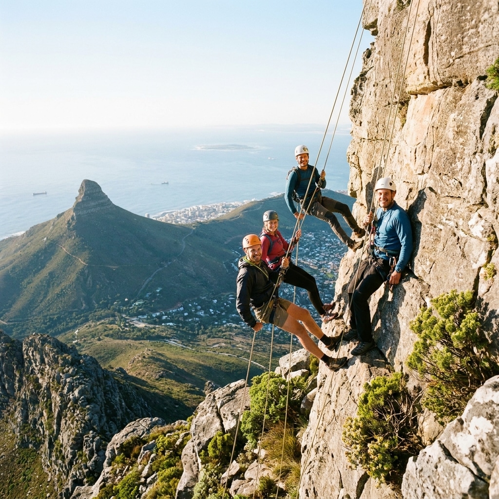Cape Town Table Mountain Abseiling: An Unforgettable Adventure in the South African Sky
