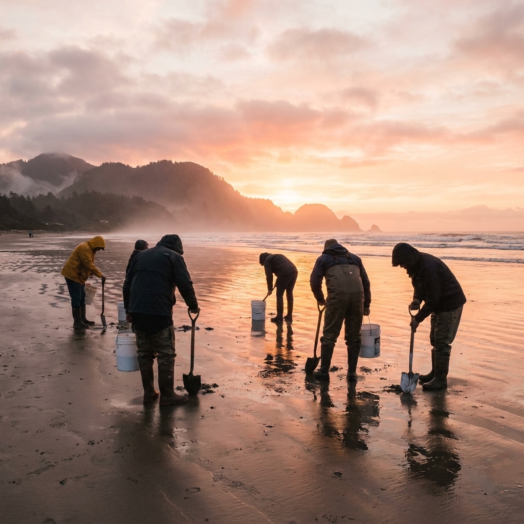 Discover the Thrill of Clam Digging in Washington State