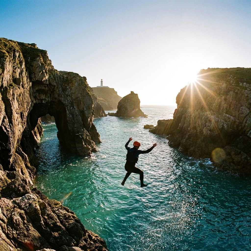 Unleashing Adventure: Coasteering in North Wales, Anglesey