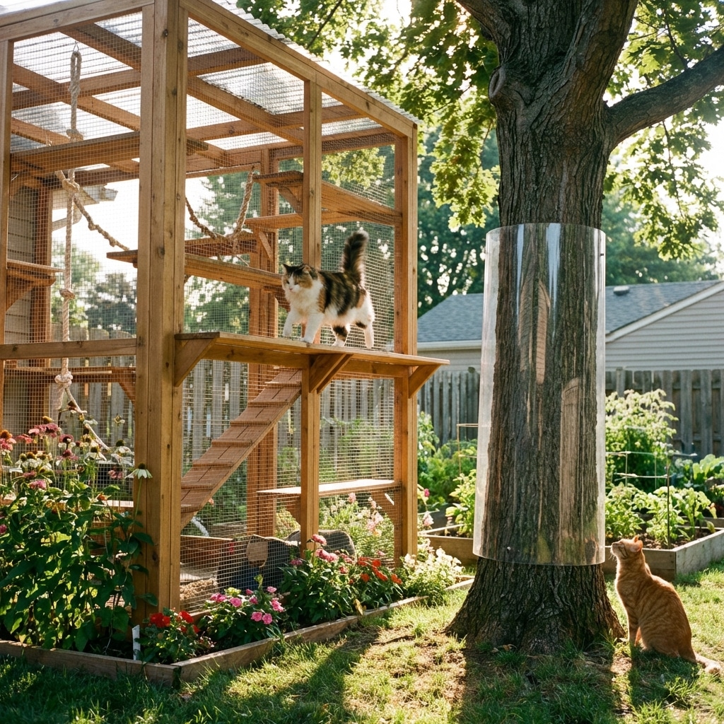 How to Keep a Cat from Climbing a Tree: Practical Tips and Techniques