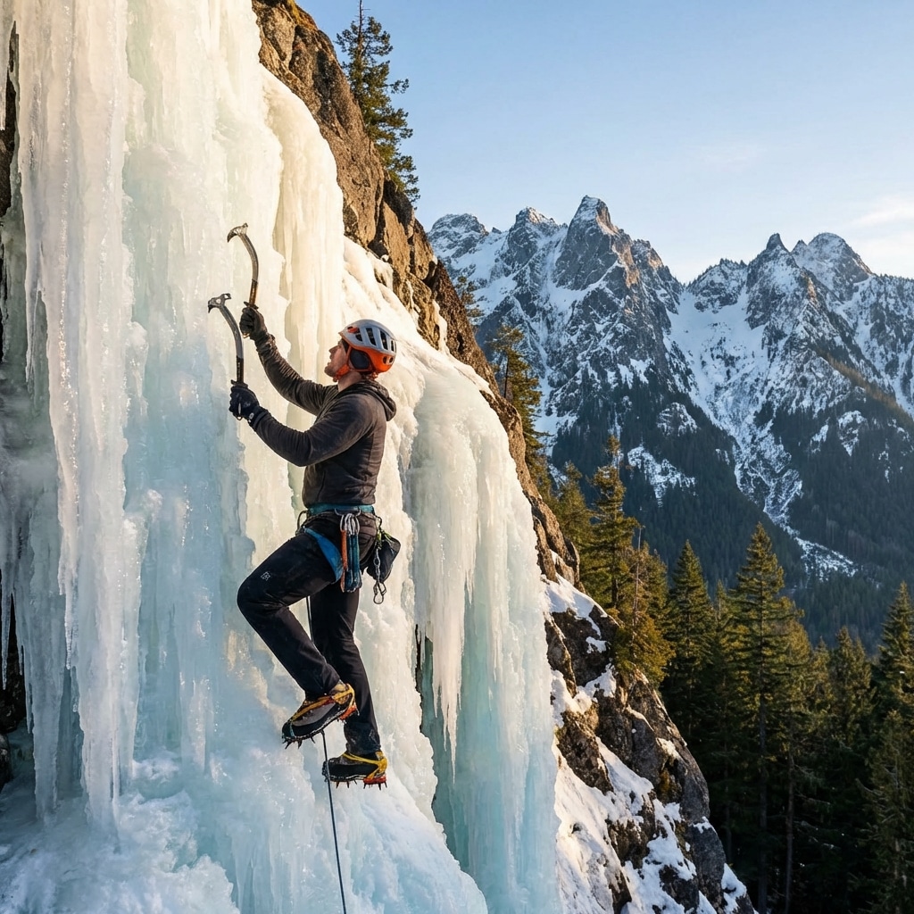 The Thrilling Adventure of Ice Climbing in Washington