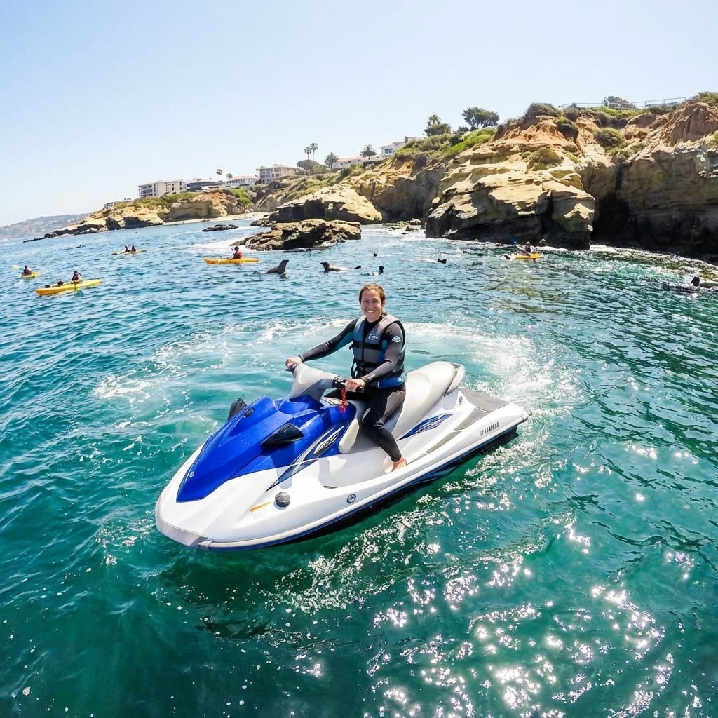 Experience the Thrill: Jet Skiing at La Jolla Beach