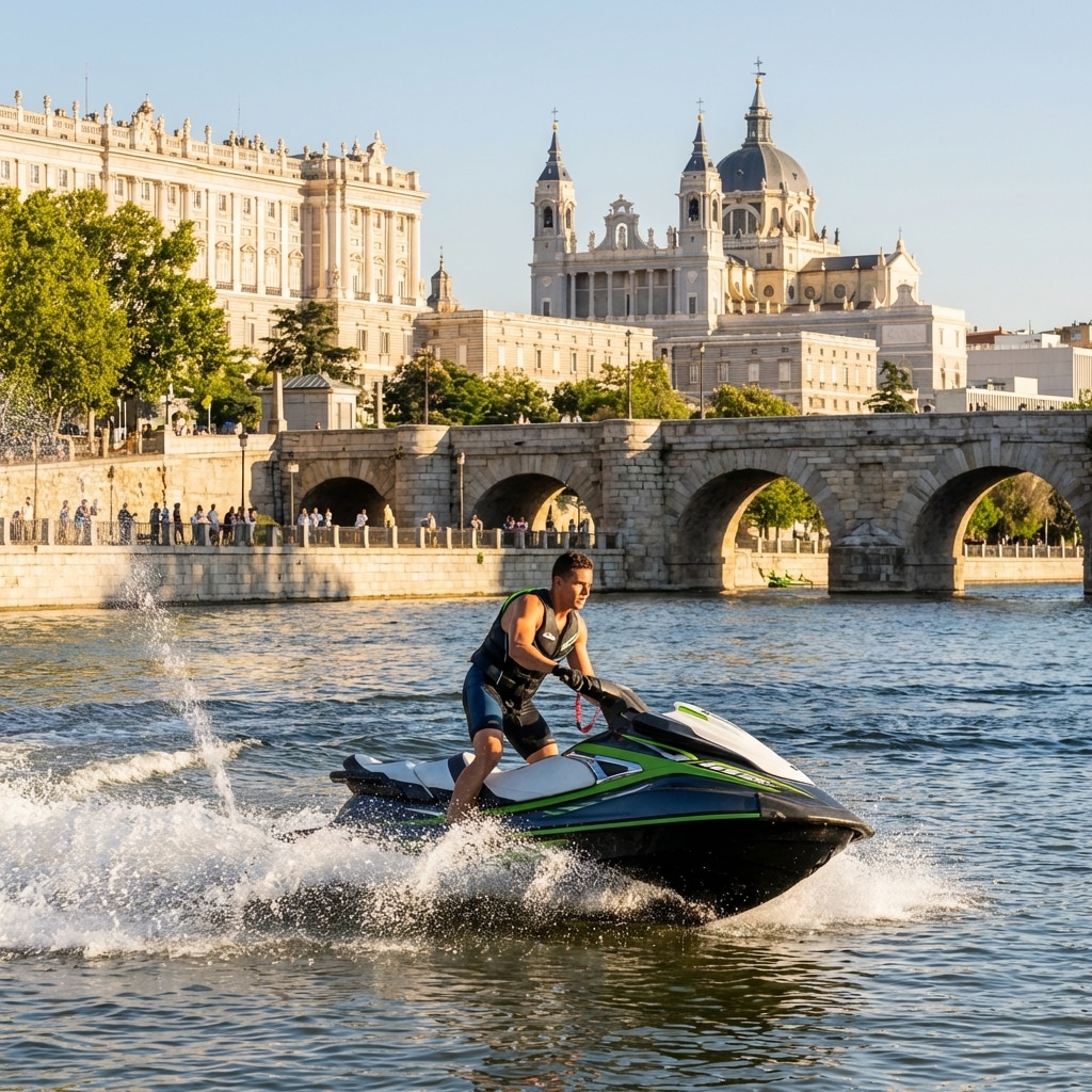 Zooming Through Waterways: Experiencing Madrid, Spain through Jetskiing