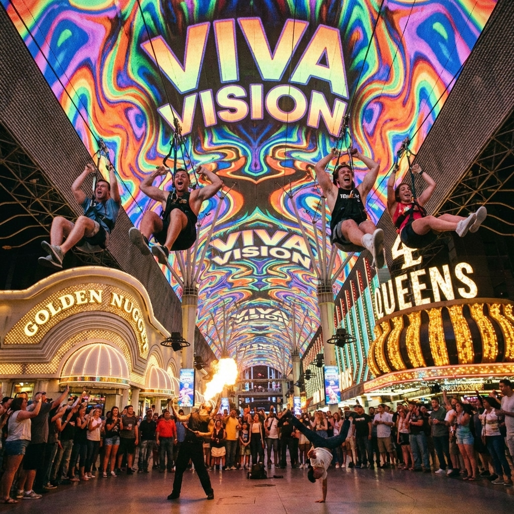 Soaring Through Time: The Old Vegas Zip Line Adventure