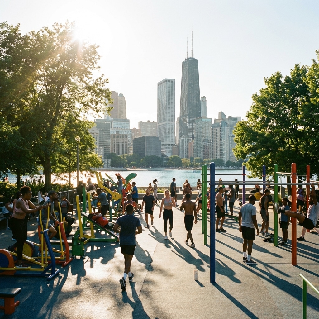 Discover the Thrill of Working Out at an Outdoor Gym in Chicago