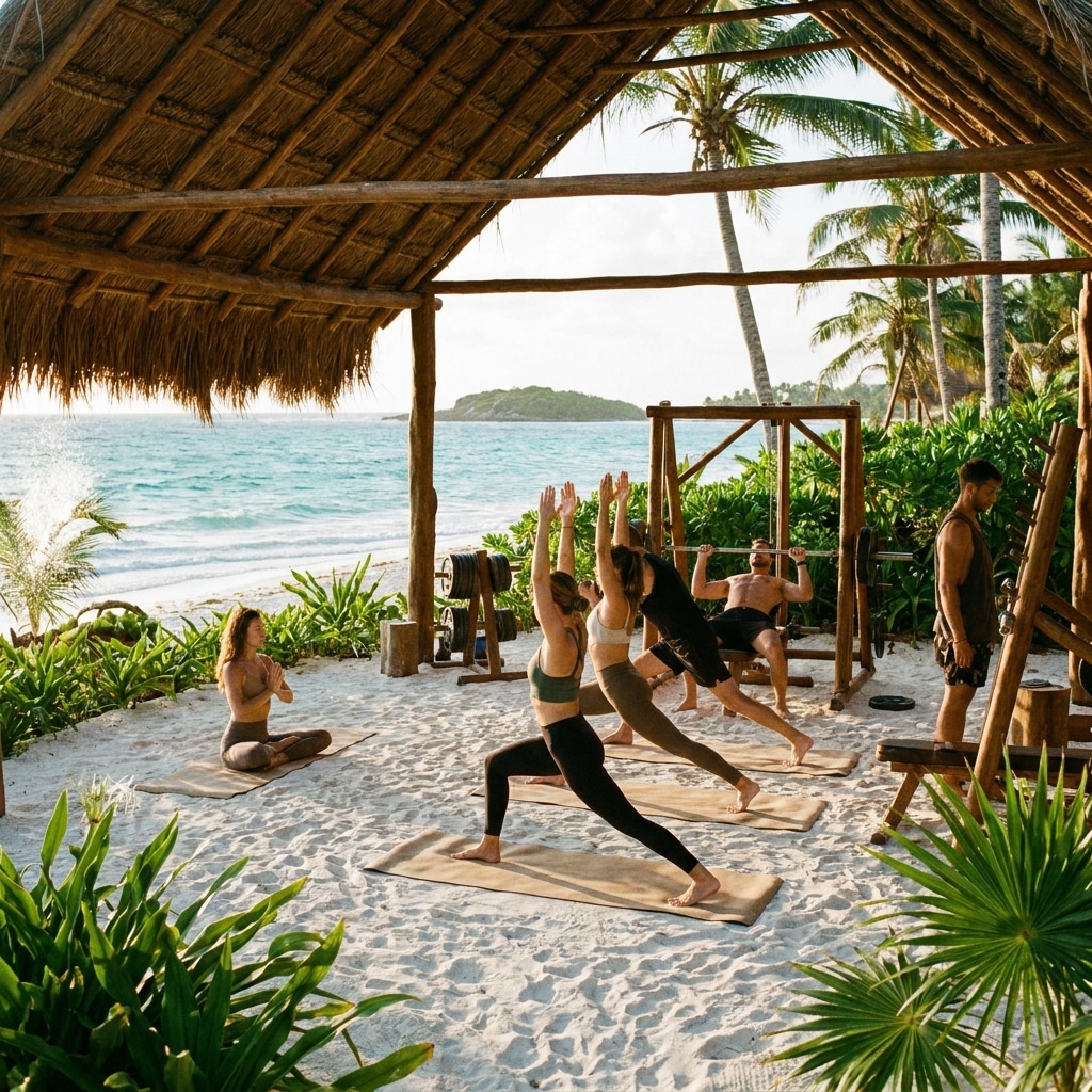 Unleashing Fitness in Paradise: The Outdoor Gym Tulum Experience