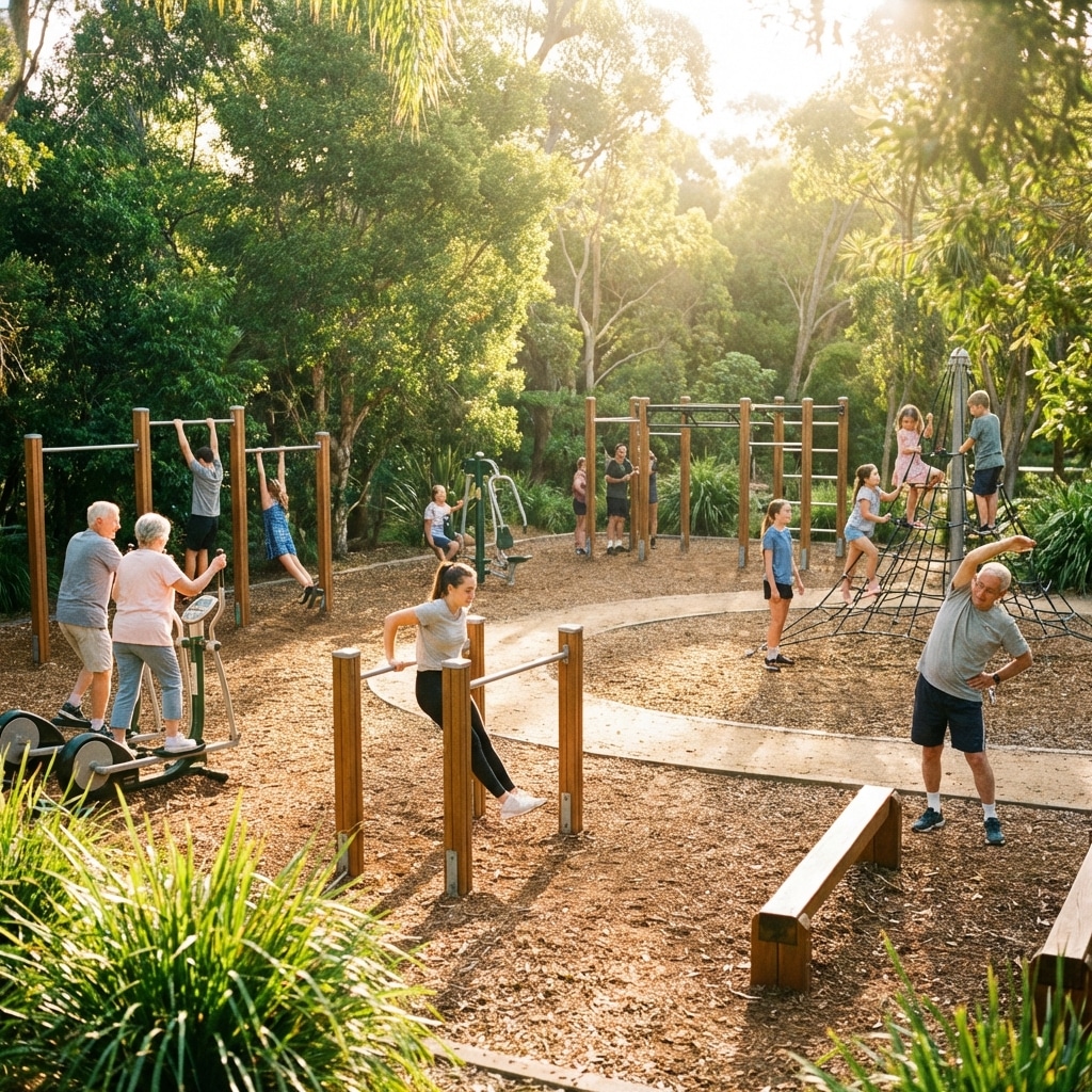 Maximizing Your Workouts: The Value of Outdoor Park Fitness Equipment