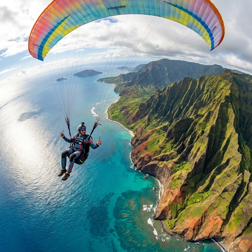 Soar Above Paradise: The Ultimate Guide to Paragliding in Hawaii