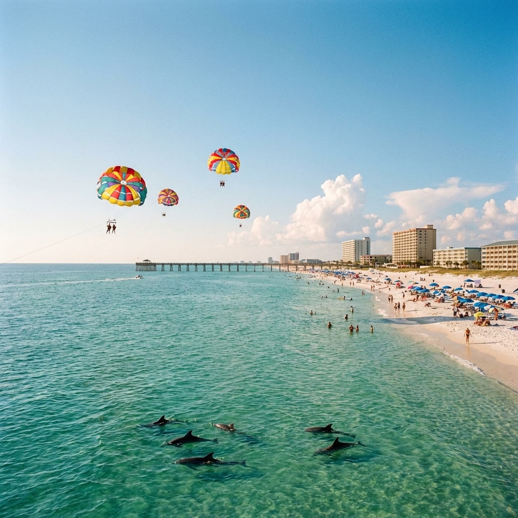 Parasailing in Pensacola: Soar High Above the Gulf Coast!
