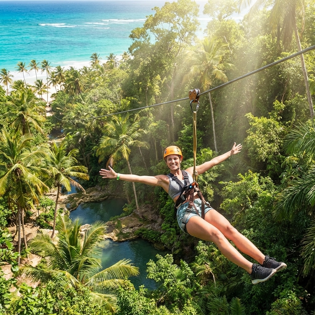 Experience Incredible Thrills by Zipping Through The Sky: Unraveling the Punta Cana Zip Line Adventure