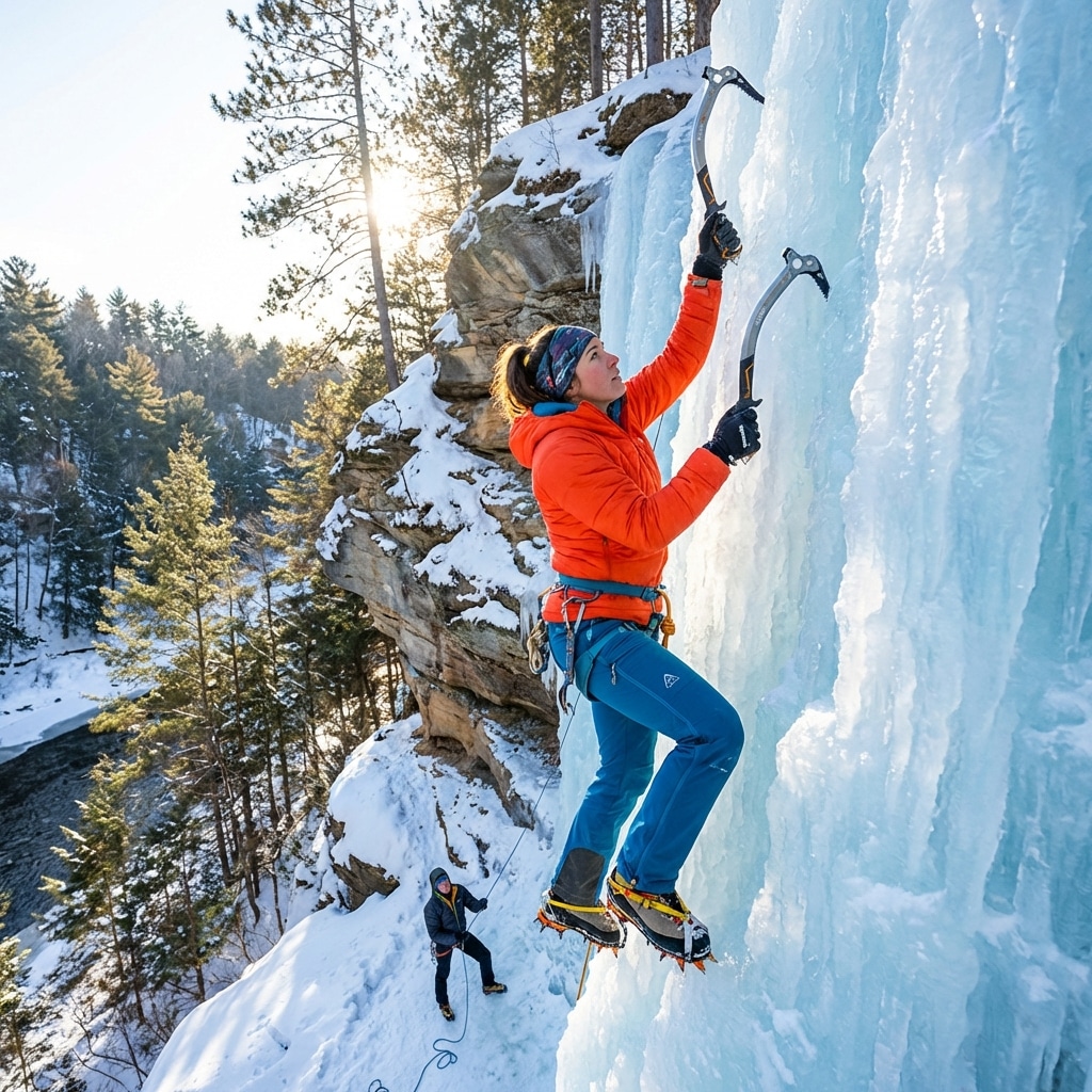 Scaling the Frozen Walls: A Guide to Wisconsin Ice Climbing