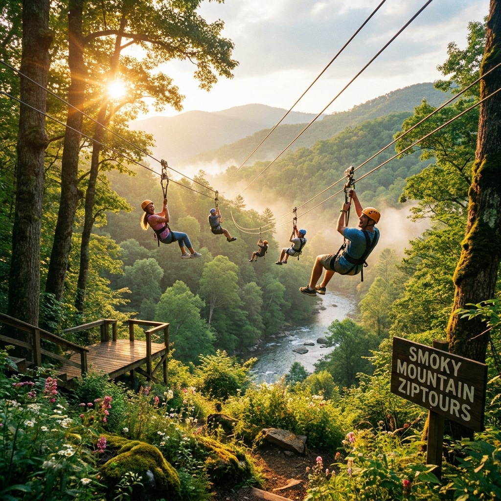 Discover the Thrills of Zip Lining in Sevierville, TN