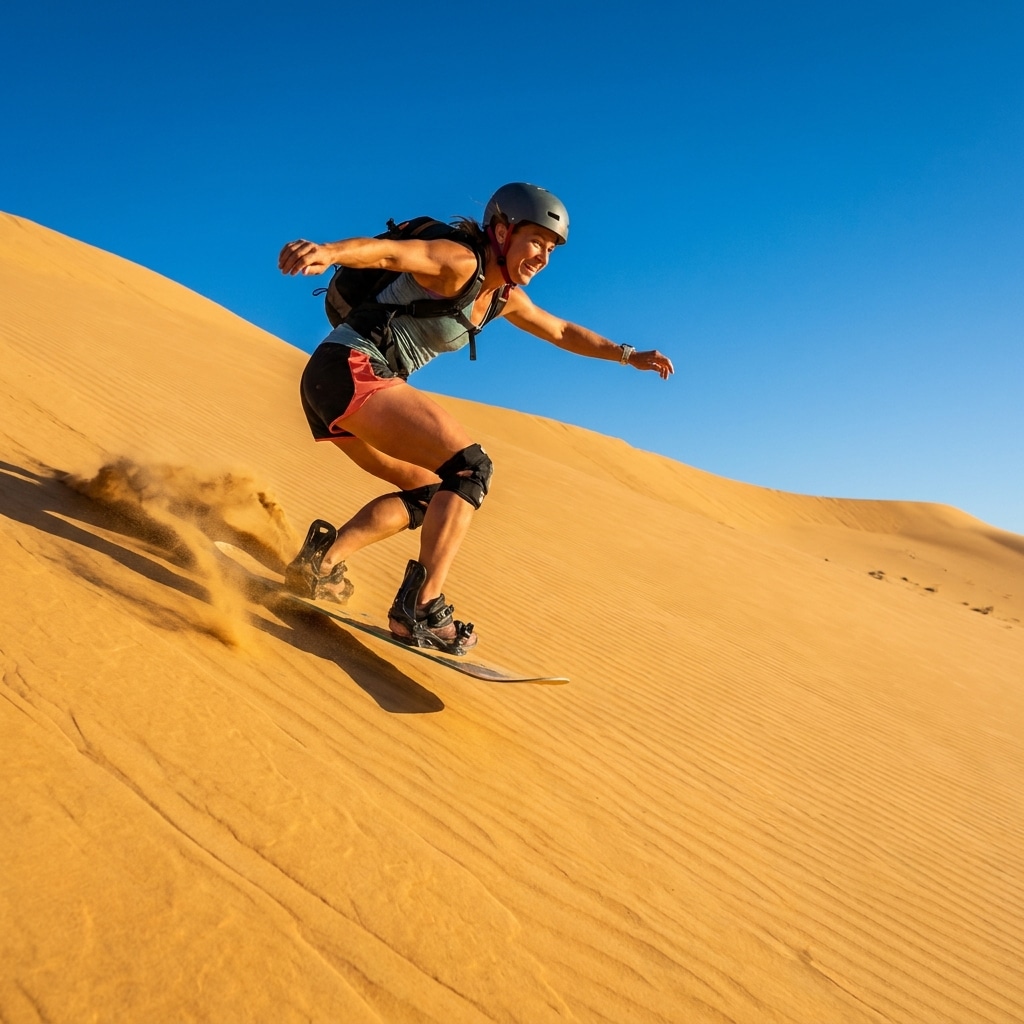 Unleashing the Thrill: Sandboarding at Bruneau Sand Dunes