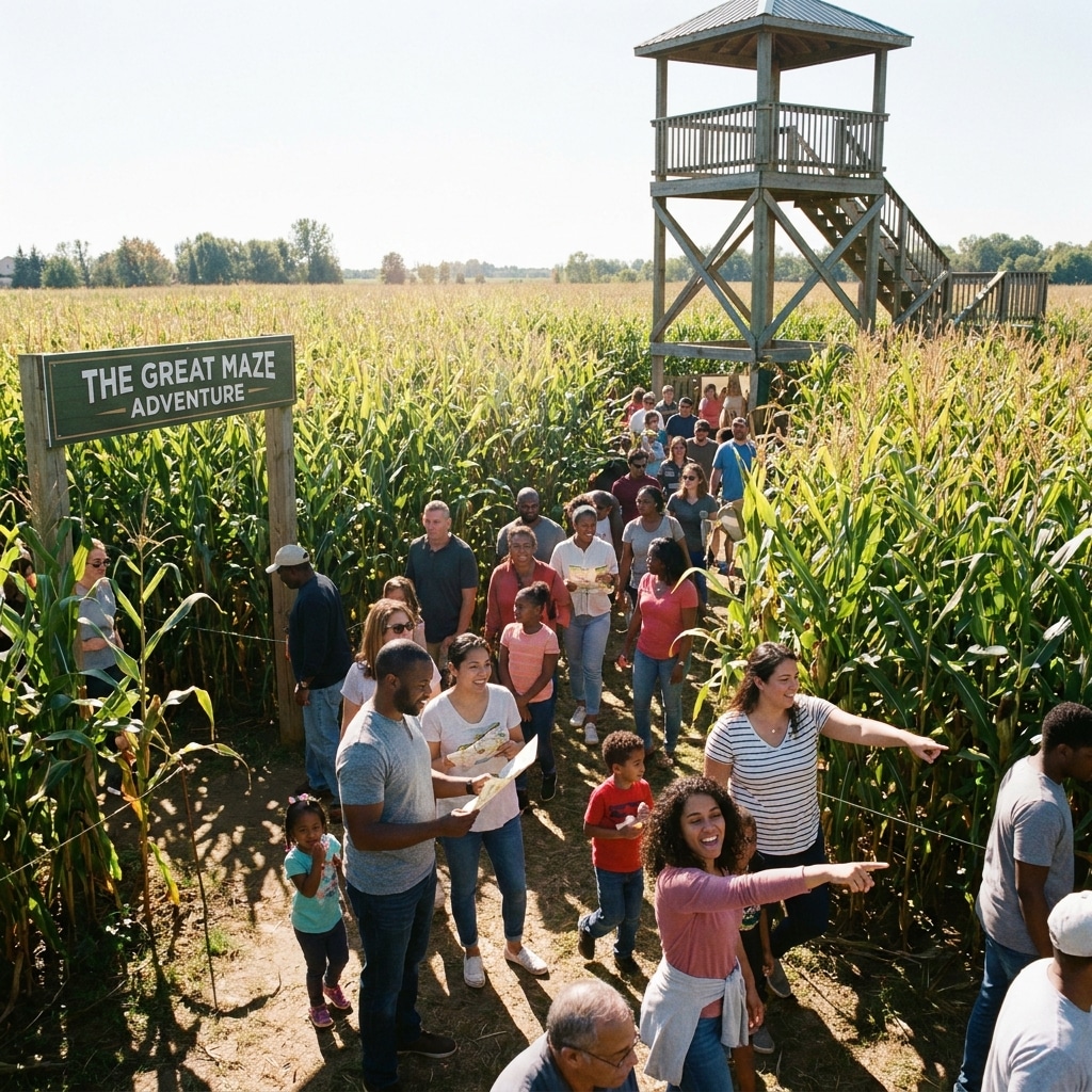 The Ultimate Adventure: Conquering the Crazy Corn Maze!