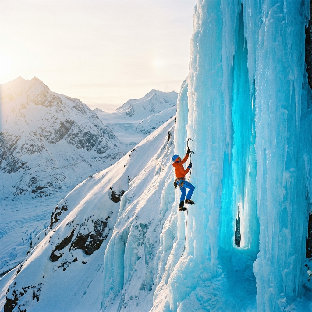 Conquering the Frozen Giants: Ice Climbing in Valdez