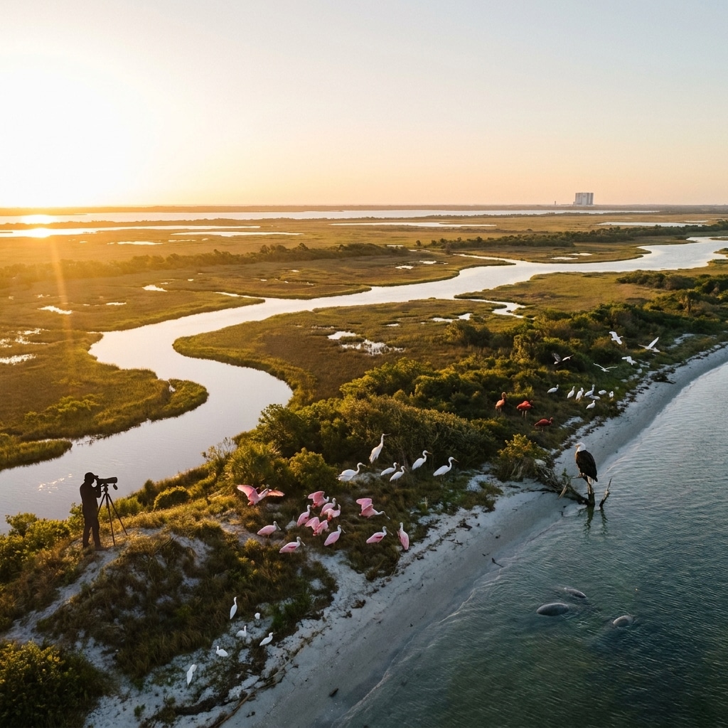 Discover the Avian Paradise: Birdwatching at Merritt Island National Wildlife Refuge