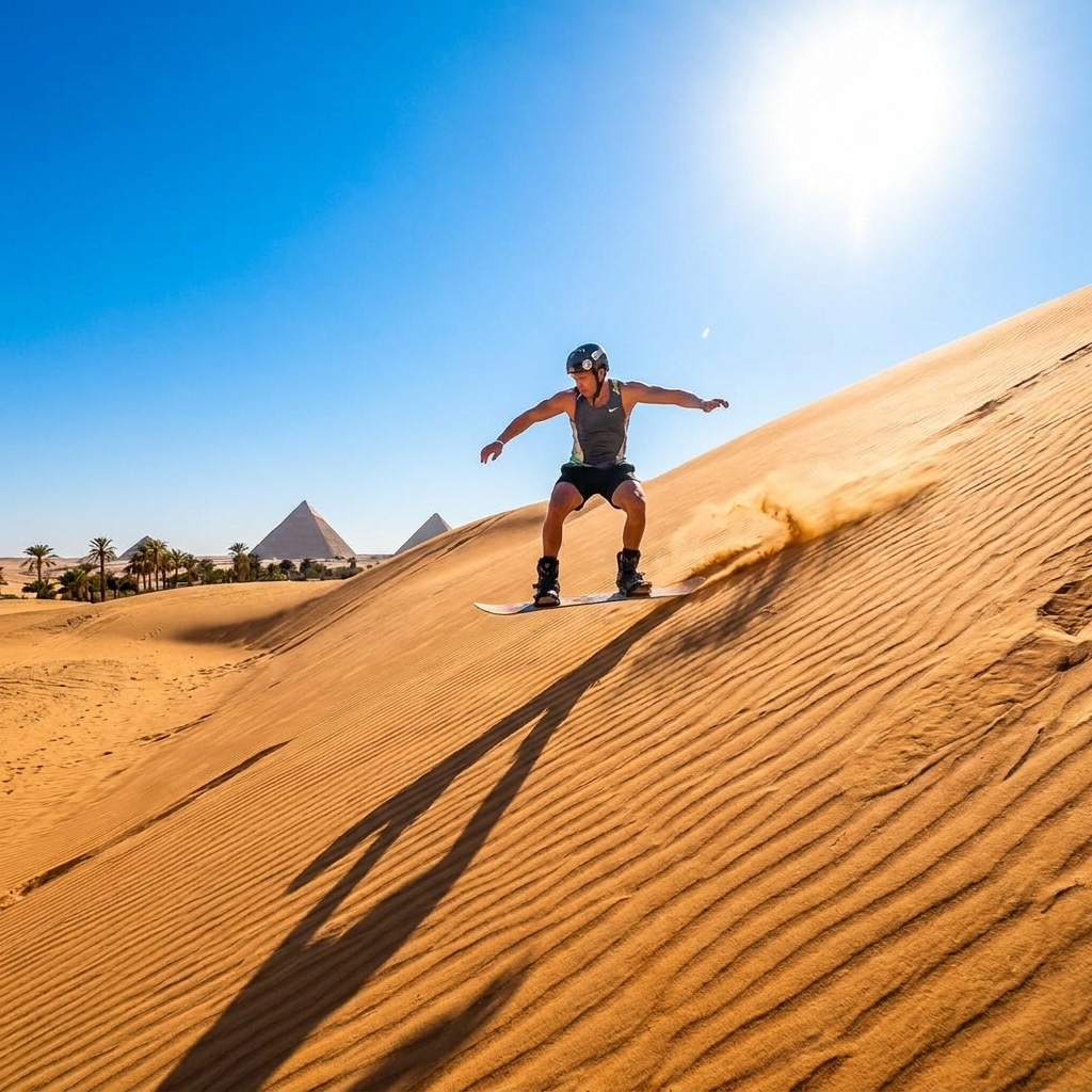Sandboarding in Egypt: An Adventurous Thrill in the Desert!