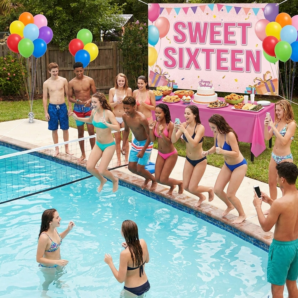 Unforgettable Sweet 16 Outdoor Party Ideas