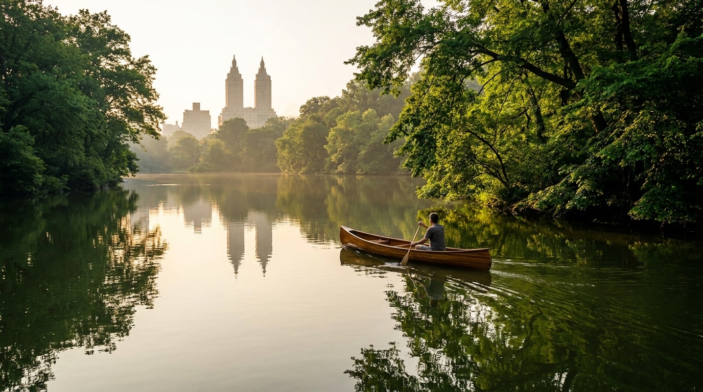 Canoeing in Central Park: An Idyllic Escape in the Heart of New York City