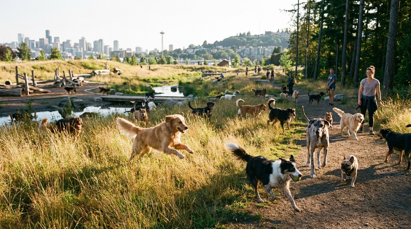 Discovering the Joys of the Off-Leash Dog Park in West Seattle